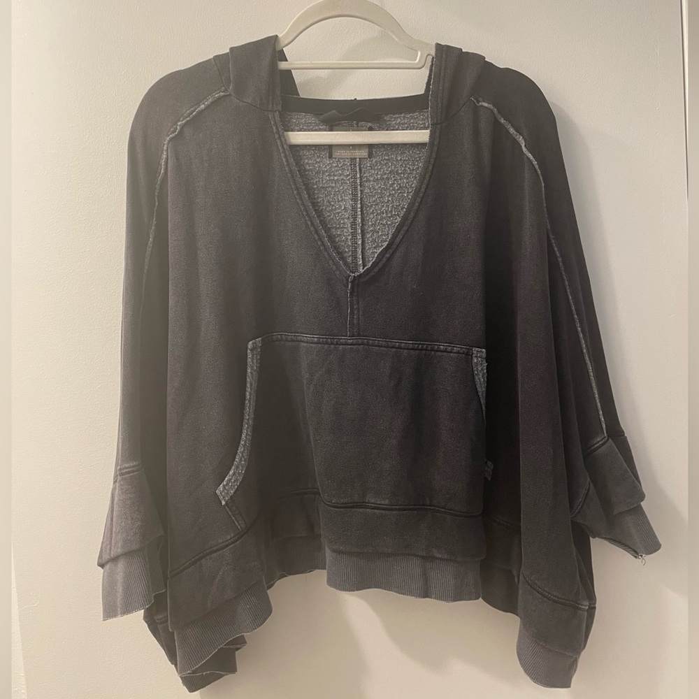 Free People Movement gray hoodie